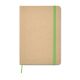 Notebook A5 din hârtie reciclată - Everwrite, Lime