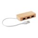 Hub USB din bambus - Vina