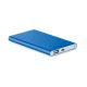 Power Bank din aluminiu 4000 mAh - Powerflat, Albastru regal