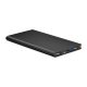 Power Bank din aluminiu 8000 mAh - Powerflat 8, Negru