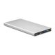 Power Bank din aluminiu 8000 mAh - Powerflat 8, Argintiu